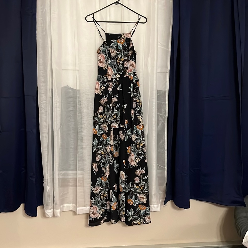 Women’s maxi dress with shorts underneath ; size S